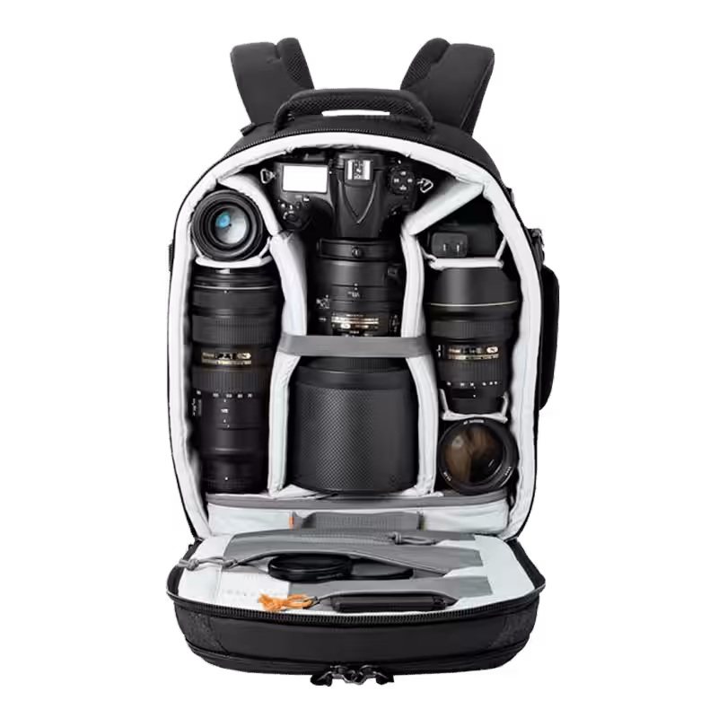 Lowepro pro runner bp 350 aw II otvoreny2