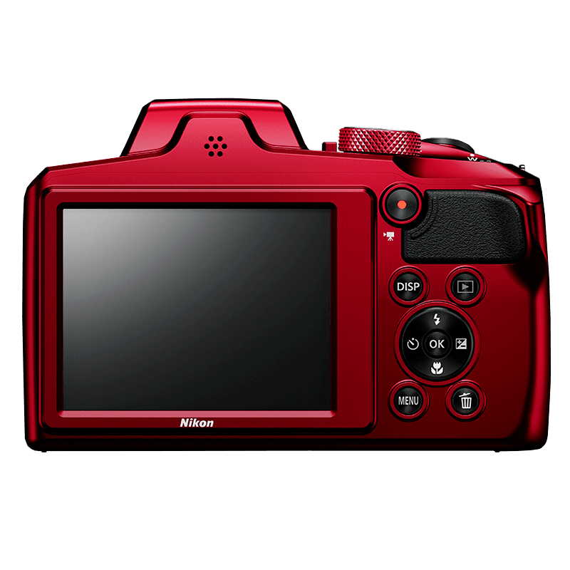 Nikon b600 cerveny