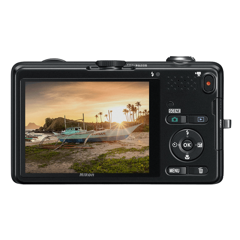 Nikon coolpix s1200pj zadna strana