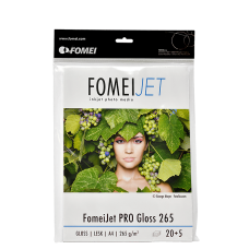 FomeiJet Pro gloss 265g A4/25 pz