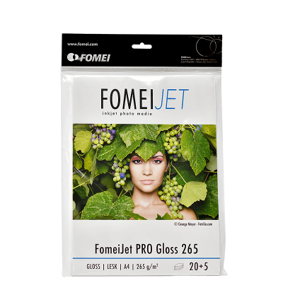 FomeiJet Pro gloss 265g A4/25 pz