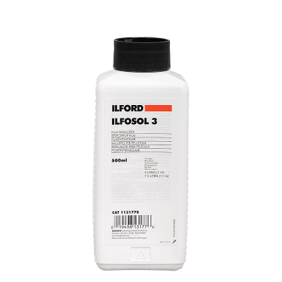 Ilford ilfosol 3 500 ml, rivelatore negativo