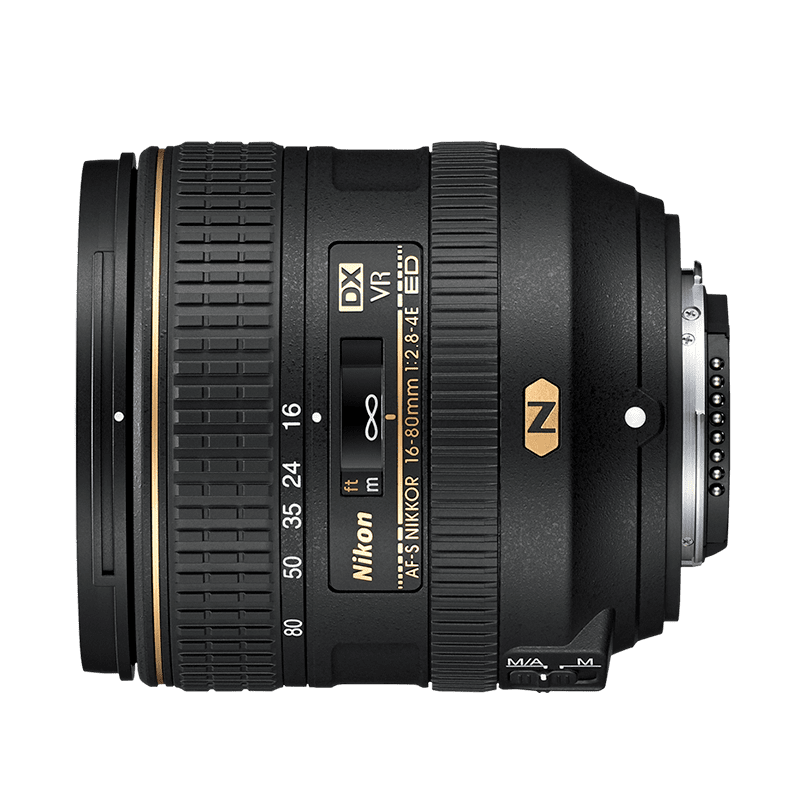 Nikkor af s dx 16 80mm f2,8 4e objektiv