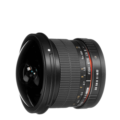 Samyang 8mm f/3.5 IF UMC Fisheye CSII (per Nikon)
