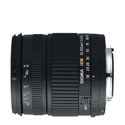Sigma 18-125mm f/3.5-5.6 DC (per Nikon)