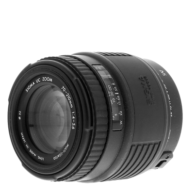 Sigma 70-210mm f/4-5.6 UC II (per Canon)