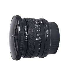 Sigma 8mm f/4 Fisheye (per Pentax)