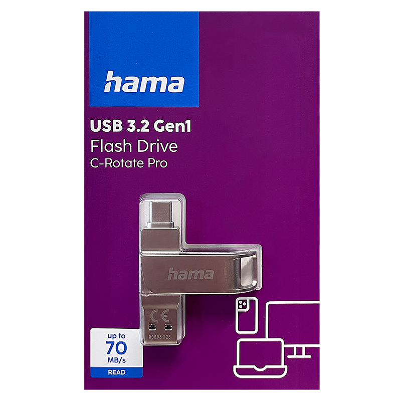 Usb kluc hama c rotate pro usb c