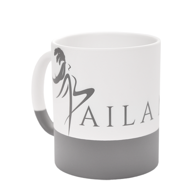 Tazza con foto e fondo grigio 330 ml