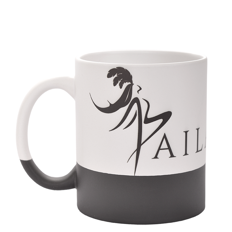 Tazza con foto e fondo scuro 330 ml