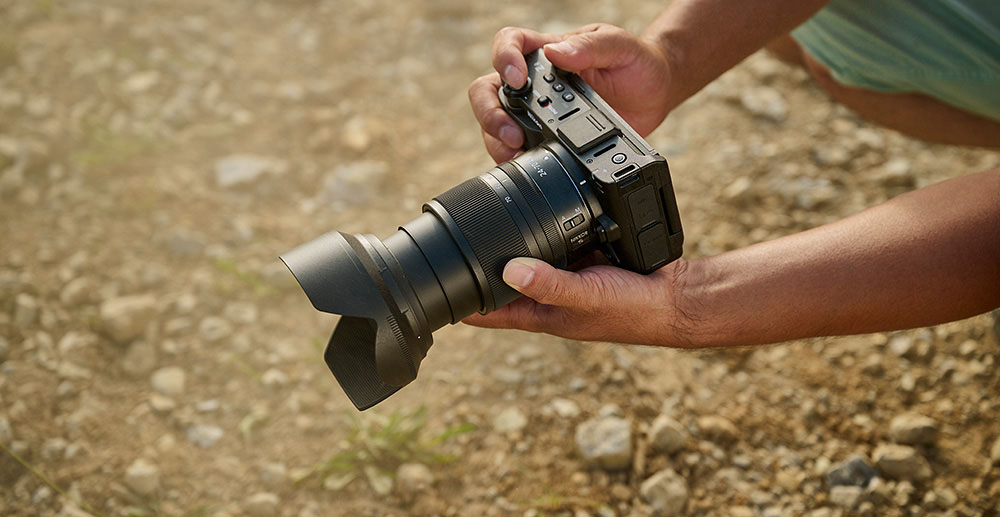 lavoro con Nikon ZR