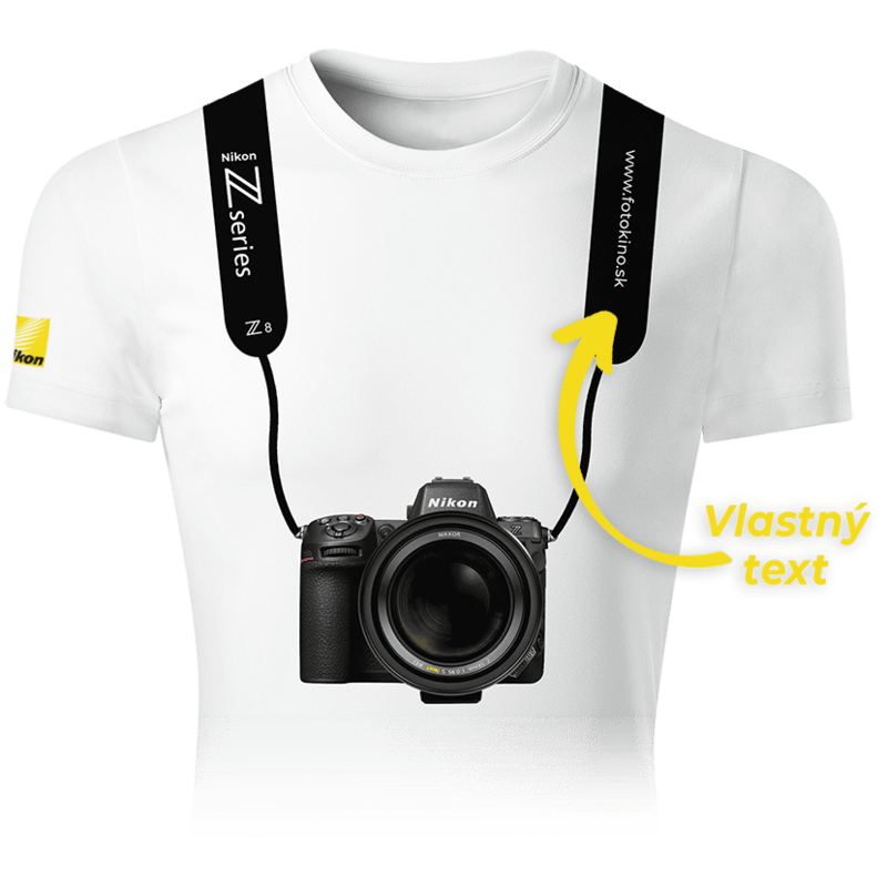 T-shirt Nikon gratuita